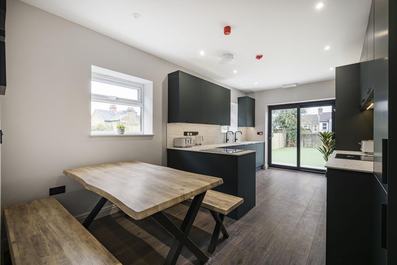 High-spec communal kitchen in a Your Manor home